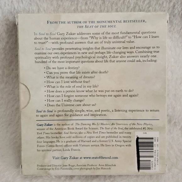 Audio Set Life Questions Gary Zukav 5 CDs Oprah from the Heart ❤ Soul to Soul - Picture 3 of 6
